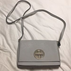 Gray Kate Spade Purse